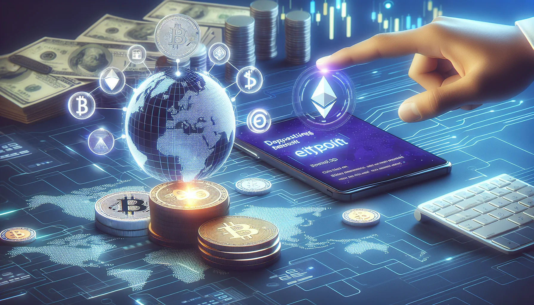 How to Deposit Bitcoin and Ethereum on ExpertOption India